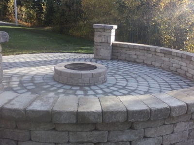 PM Landscaping Fire Pits